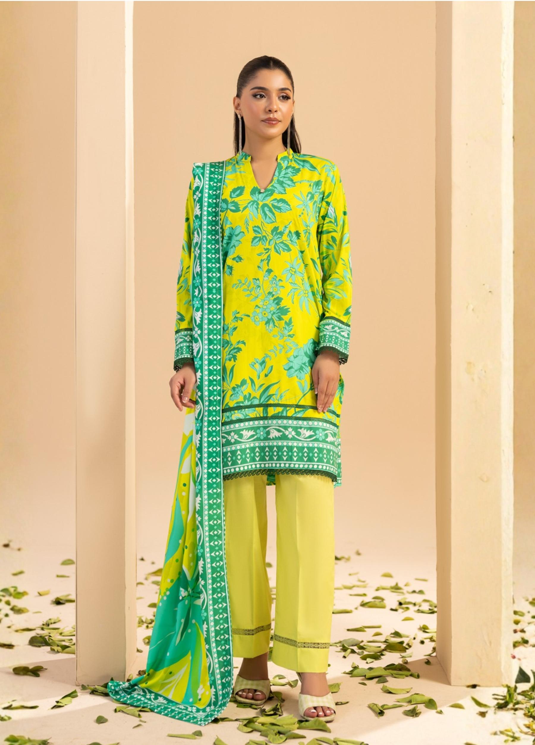 Fatima Maryam by Motifz Unstitched  Linen Print 3 Piece Suits Volume:2 Design:10