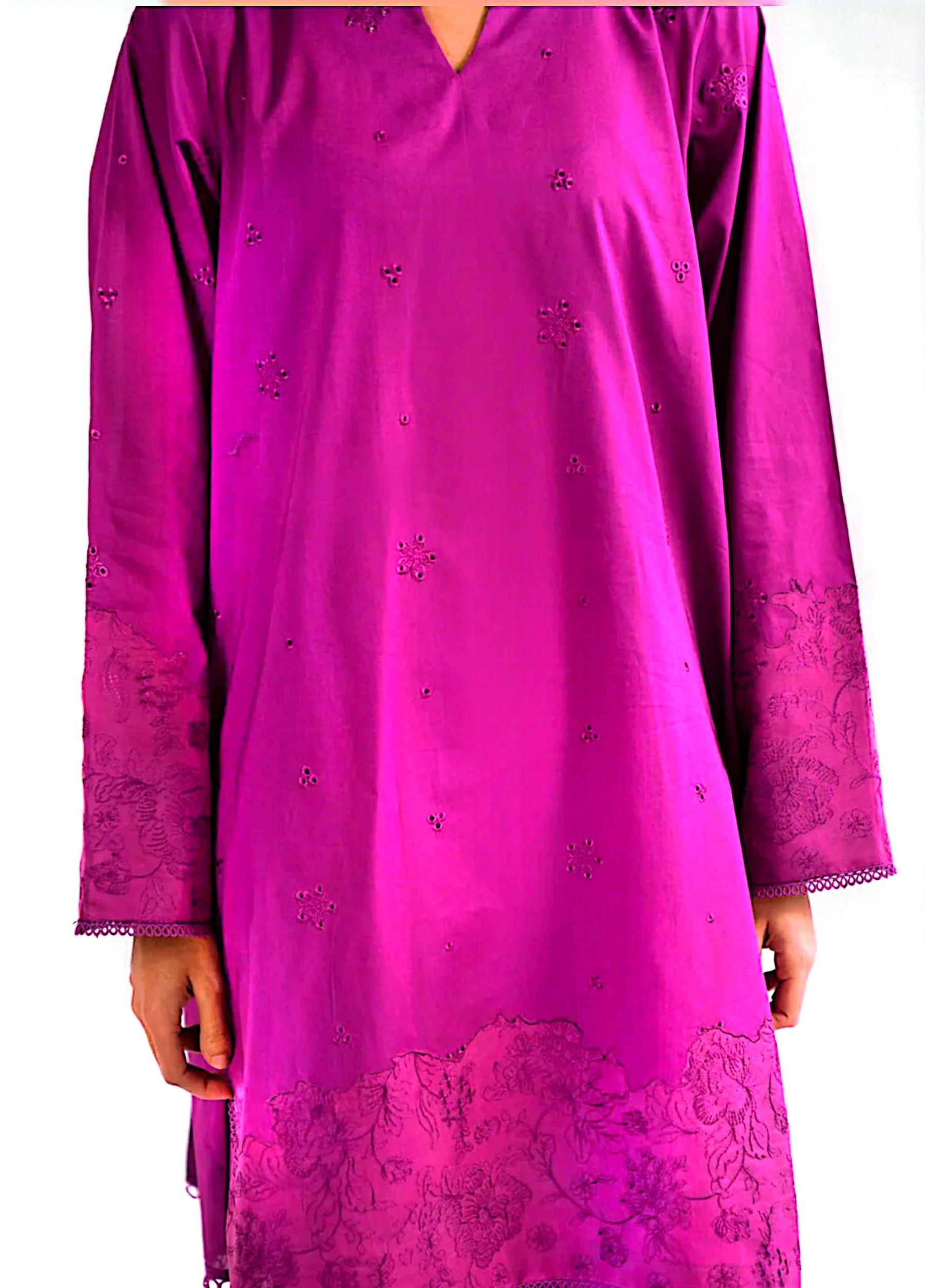 Beyond East Beena Embroidered Lawn 3 PC Suit | Summer Collection – Design 5