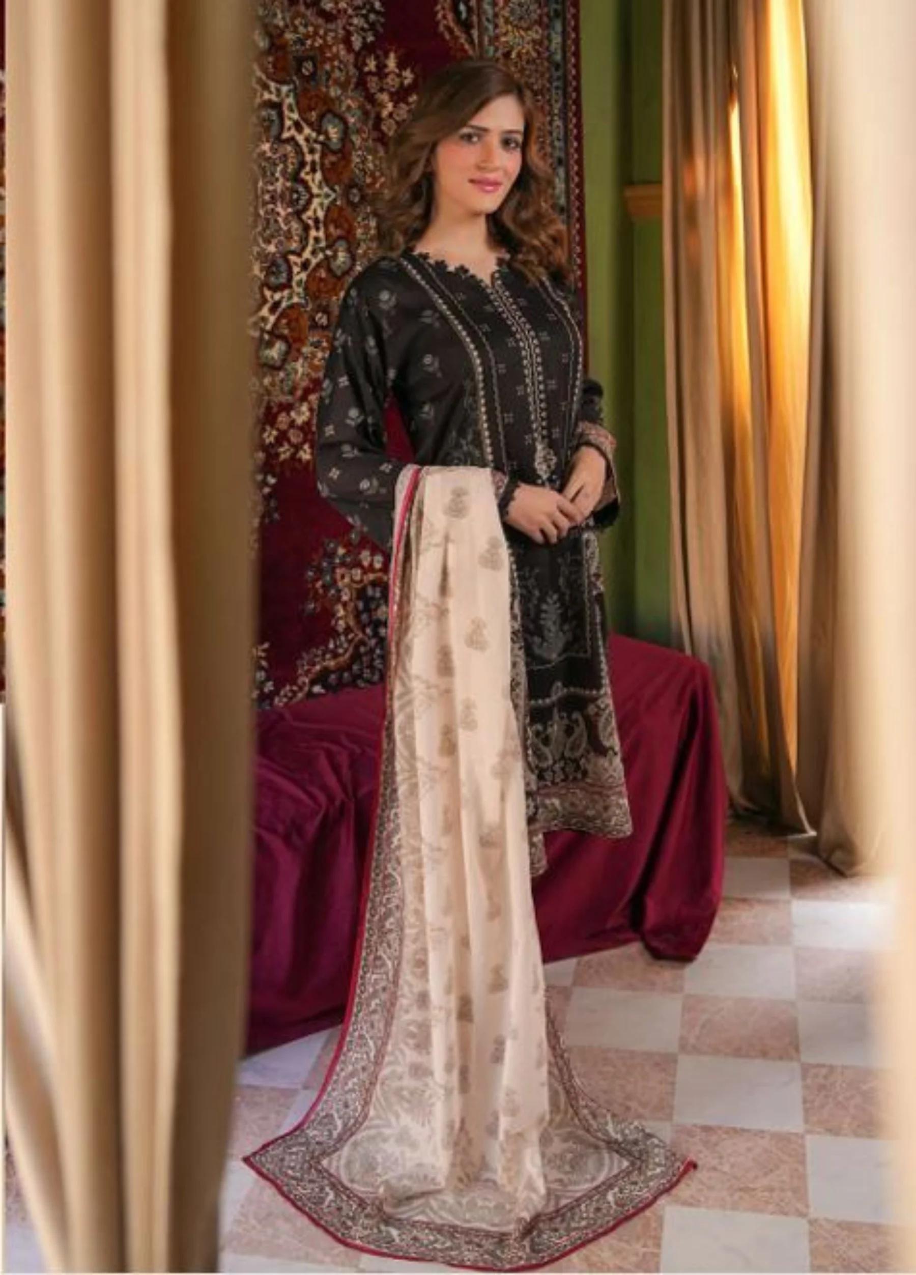 Coral By Mavi Unstitched Luxury Lawn 2026 – Volume 1 | Design 8