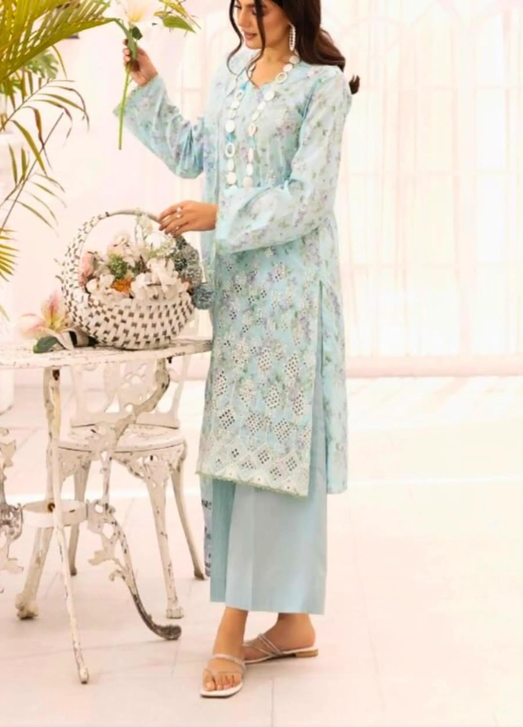 Rangreza Festive Embroidery Collection 3 Piece Suit – Article 04