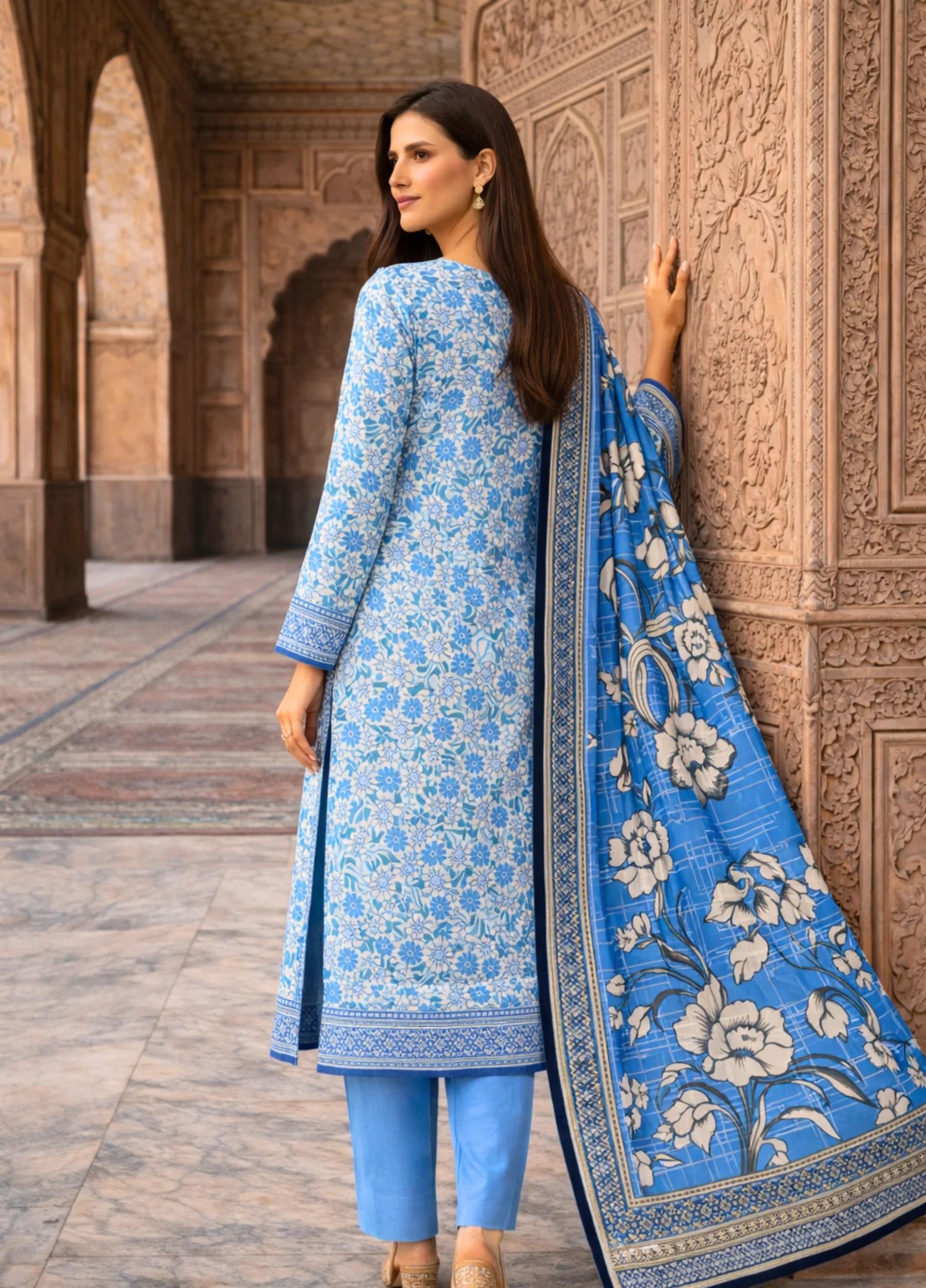 Janan Lawn Collection 2026 – Printed Lawn Suit Summer Collection D-06