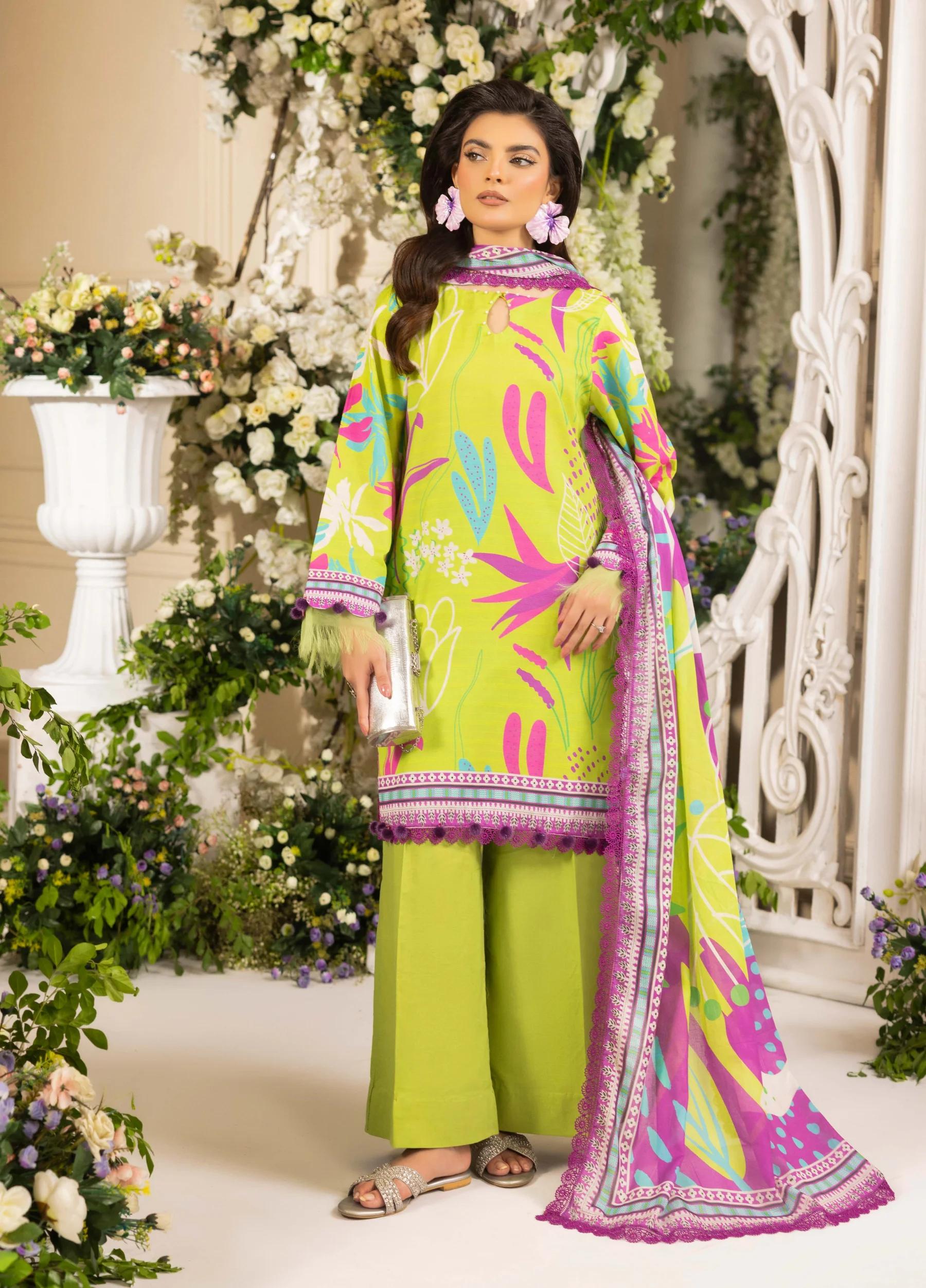 Naqsh by Rangreza Summer Glow Luxury Lawn Unstitched 3-Piece Suit – Article 00154