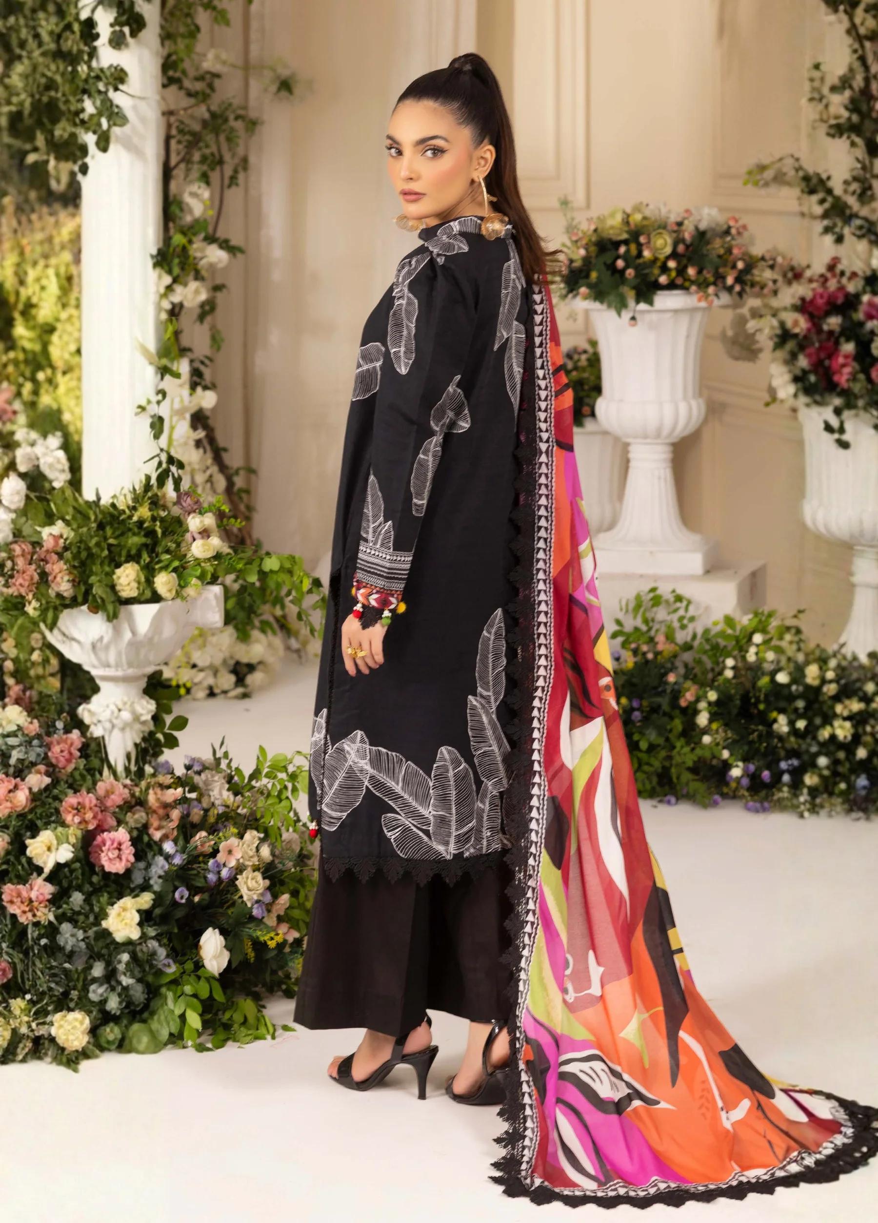 Naqsh by Rangreza Summer Glow Luxury Lawn Unstitched 3-Piece Suit – Article 00152