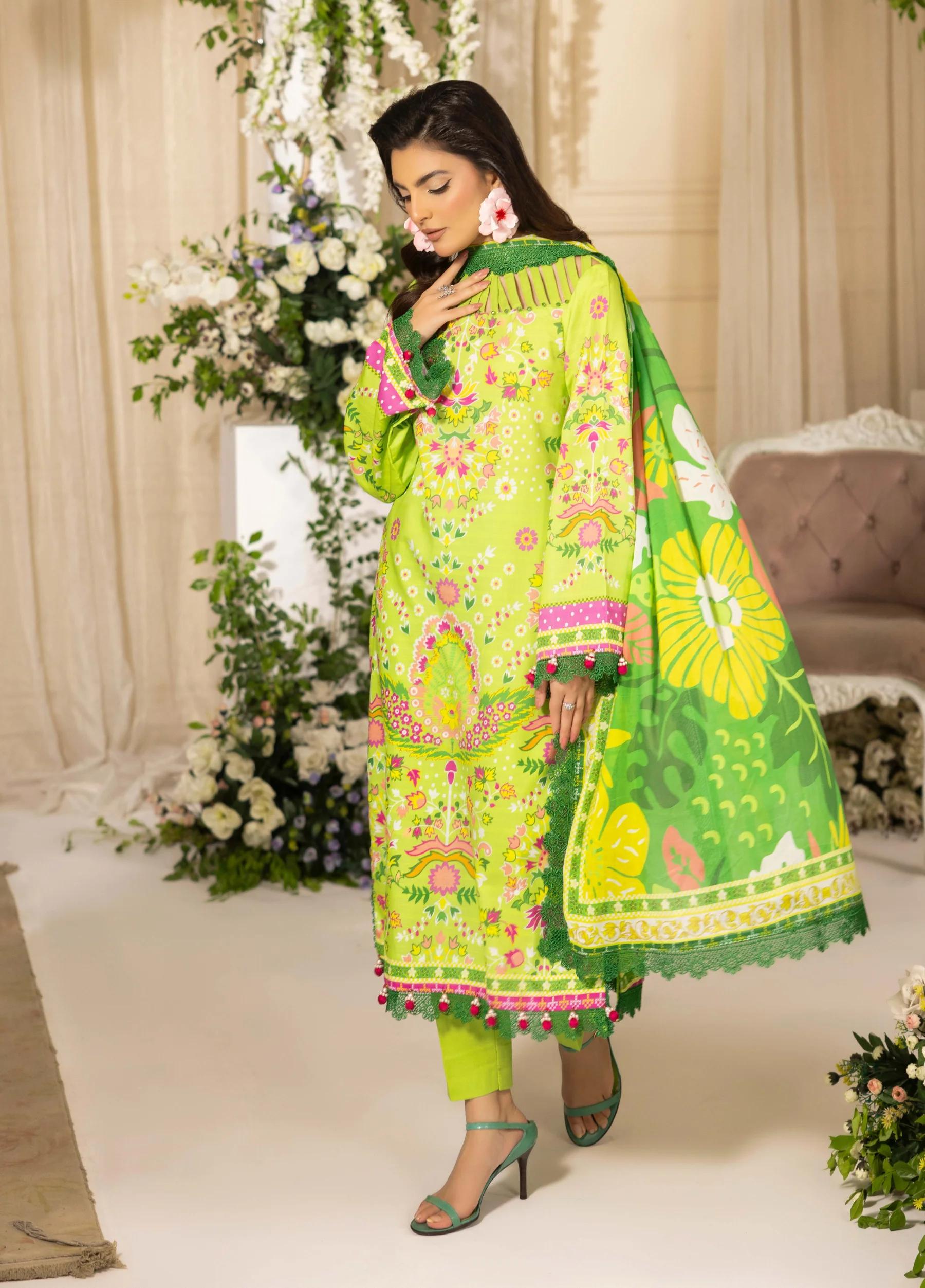 Naqsh by Rangreza Summer Glow Luxury Lawn Unstitched 3-Piece Suit – Article 00160