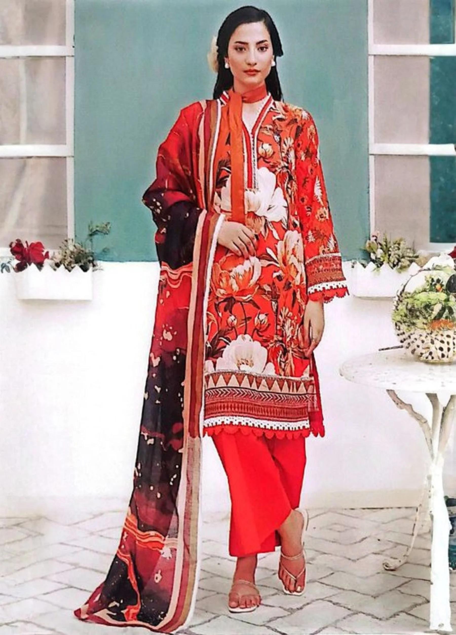 Rangreza Unstitched 3 Piece Lawn Collection – Article 01