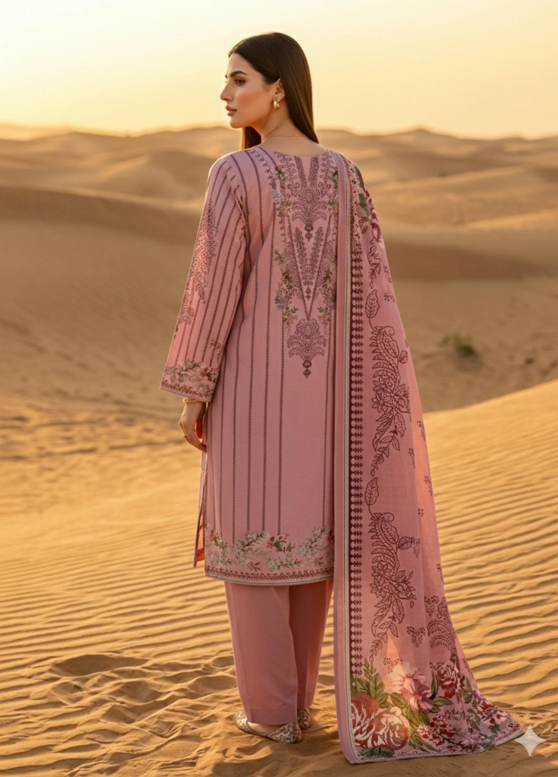 Janan Lawn Collection 2026 Printed 3 Piece Suit Vol 5 Article 01