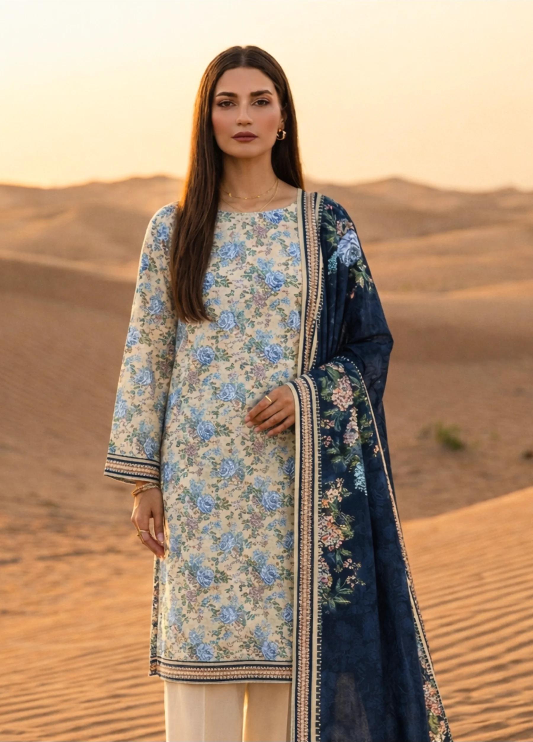 Janan Lawn Collection 2026 Printed 3 Piece Suit Vol 5 Article 02