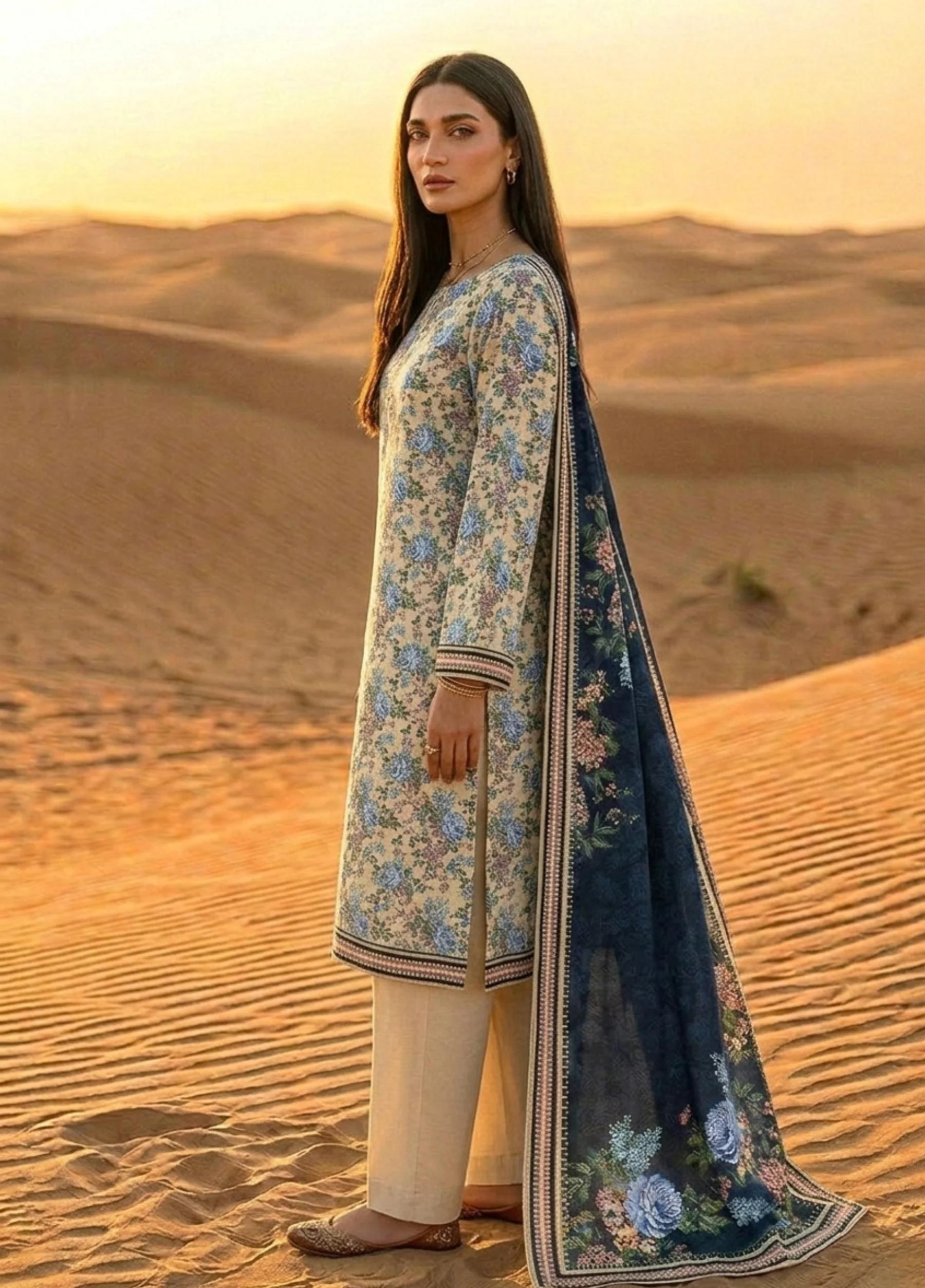 Janan Lawn Collection 2026 Printed 3 Piece Suit Vol 5 Article 02