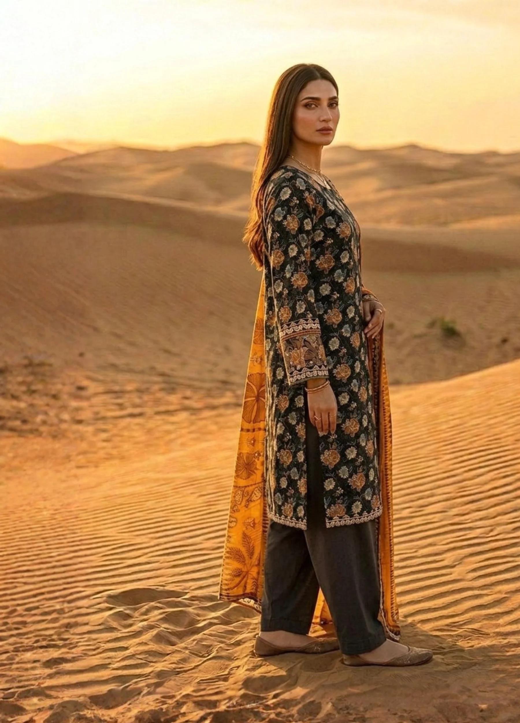 Janan Lawn Collection 2026 Printed 3 Piece Suit Vol 5 Article 03