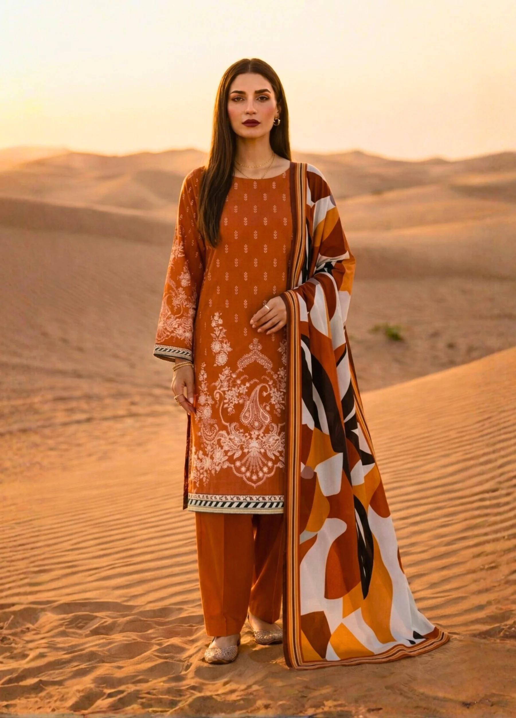 Janan Lawn Collection 2026 Printed 3 Piece Suit Vol 5 Article 05