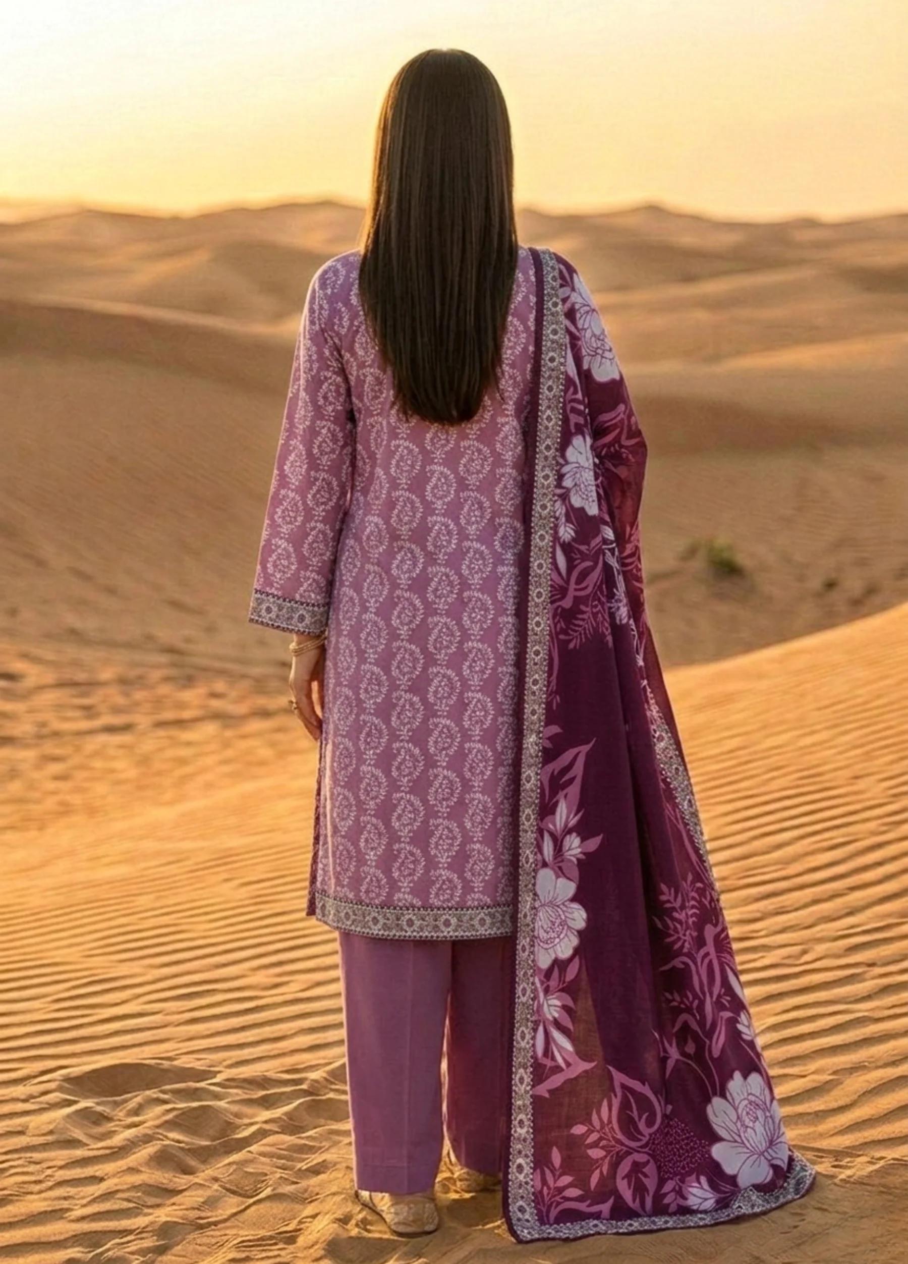 Janan Lawn Collection 2026 Printed 3 Piece Suit Vol 5 Article 07 - Image 3