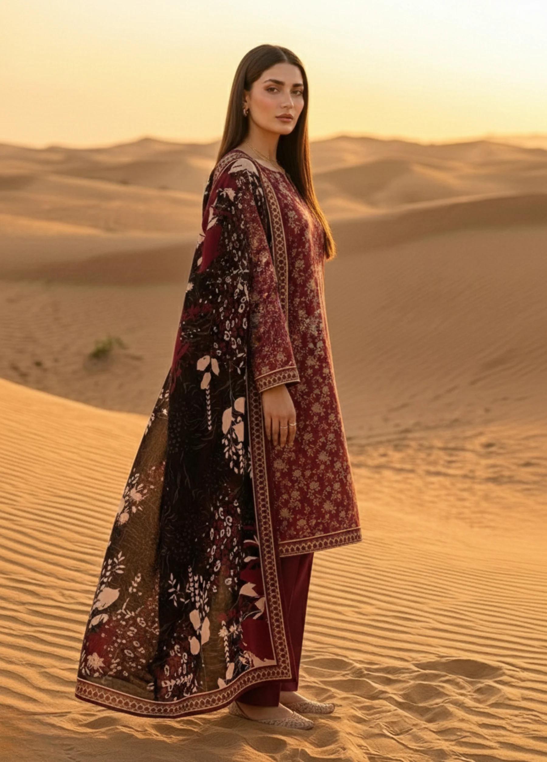 Janan Lawn Collection 2026 Printed 3 Piece Suit Vol 5 Article 08